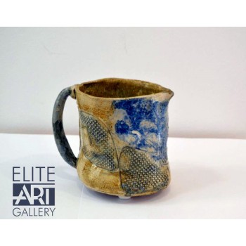 Cană ceramică, model abstract 