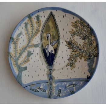 Farfurie decorativă din ceramică