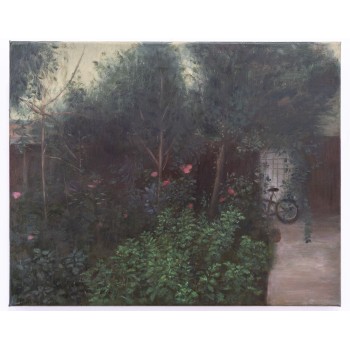 Grădină la înserare