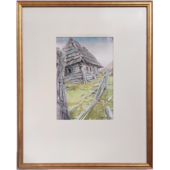 Adăpost pe drumul spre Cioșa 