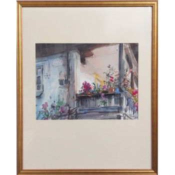 Cerdac cu mușcate la Horezu 