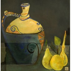 Natură statică cu pere 