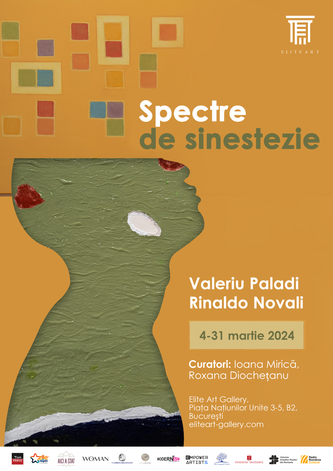 Afis Spectre de sinestezie – Valeriu Paladi si Rinaldo Novali